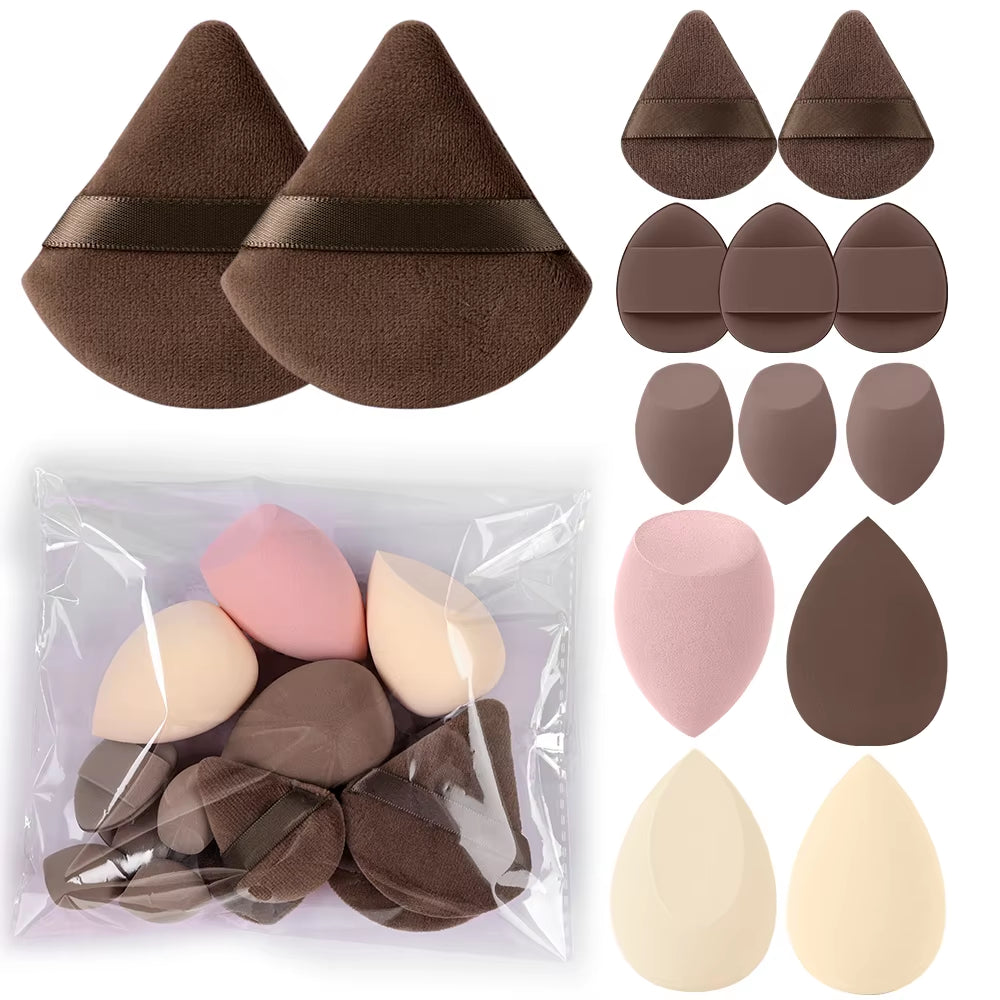 Professional 14PCS Makeup Brushes Set Soft Fluffy Foundation Eyeshadow Concealers Blending Blush Brush Kabuki Women Beauty Tools