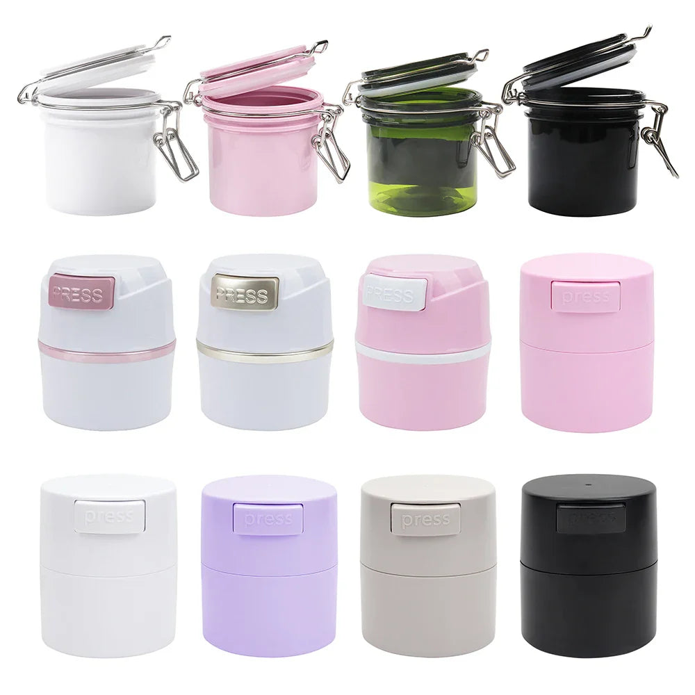 1Pcs Eyelash Glue Storage Tank Container Lash Lifting Individual Adhesive Stand Storage Jar Eyelashes Extension Makeup Tool