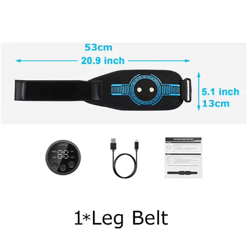 Abdominal Toning Belt EMS Muscle Stimulator Toner Waist Body Slimming Shaping Waist Arm Leg Massage Lose Weight Home Fitness