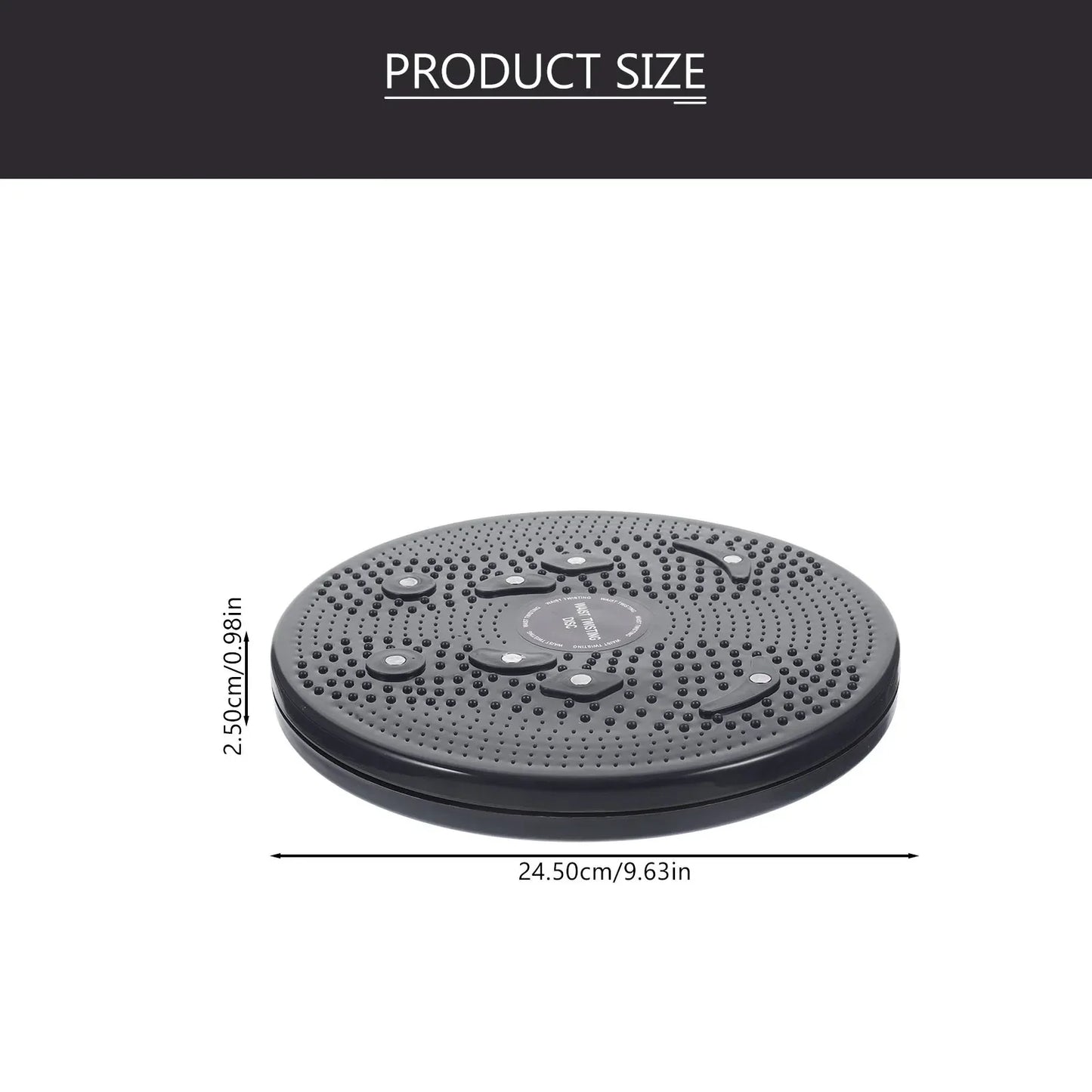 Rotating Waist Twisting Disc Slimming Machine Balance Board Fitness Equipment Aerobic Massage Plate Female Twist Workout Tool