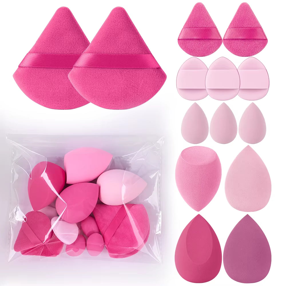Professional 14PCS Makeup Brushes Set Soft Fluffy Foundation Eyeshadow Concealers Blending Blush Brush Kabuki Women Beauty Tools
