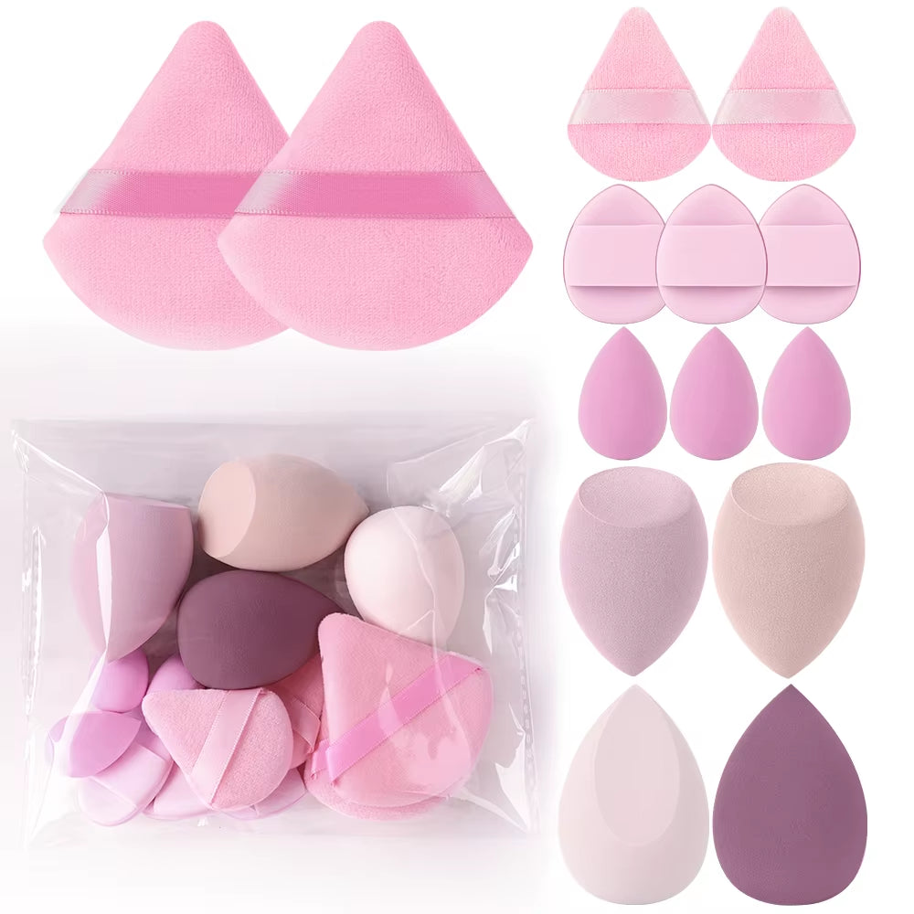 Professional 14PCS Makeup Brushes Set Soft Fluffy Foundation Eyeshadow Concealers Blending Blush Brush Kabuki Women Beauty Tools