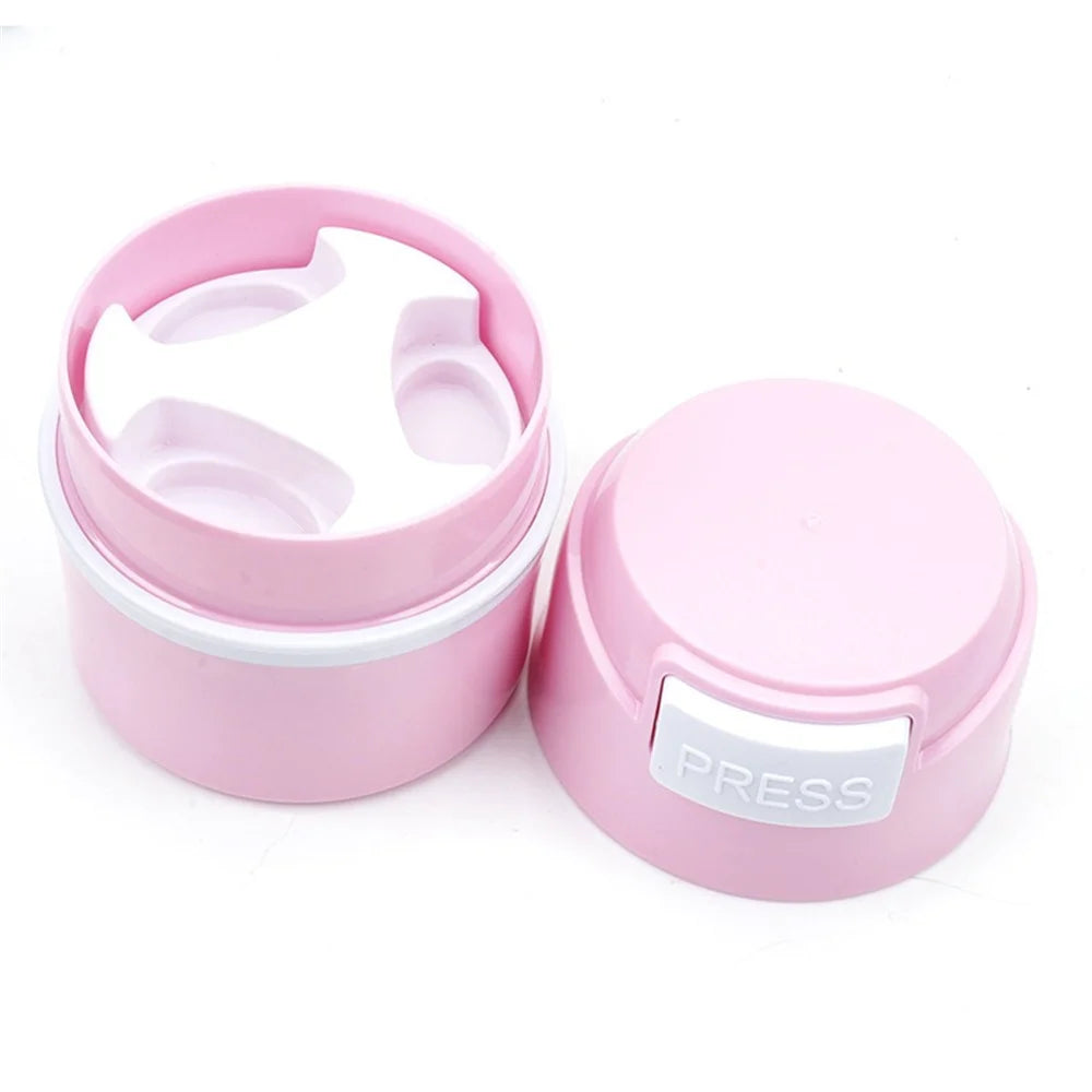 1Pcs Eyelash Glue Storage Tank Container Lash Lifting Individual Adhesive Stand Storage Jar Eyelashes Extension Makeup Tool