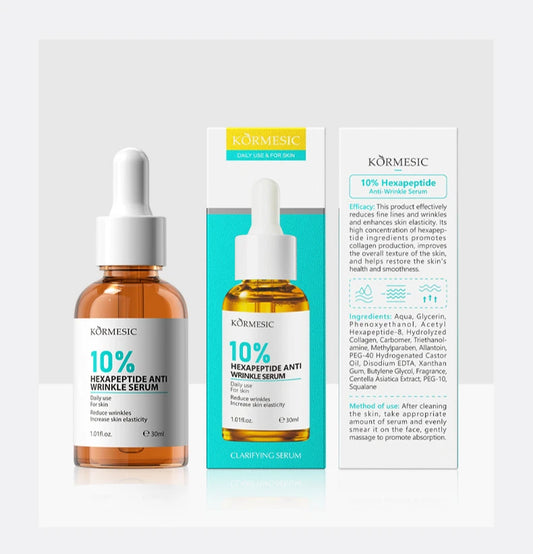AHA Rejuvenation Niacinamide Brightening Face Serum Hexapeptide Ceramide Panthenol Essence anti Wrinkle Nourishing Skin Care