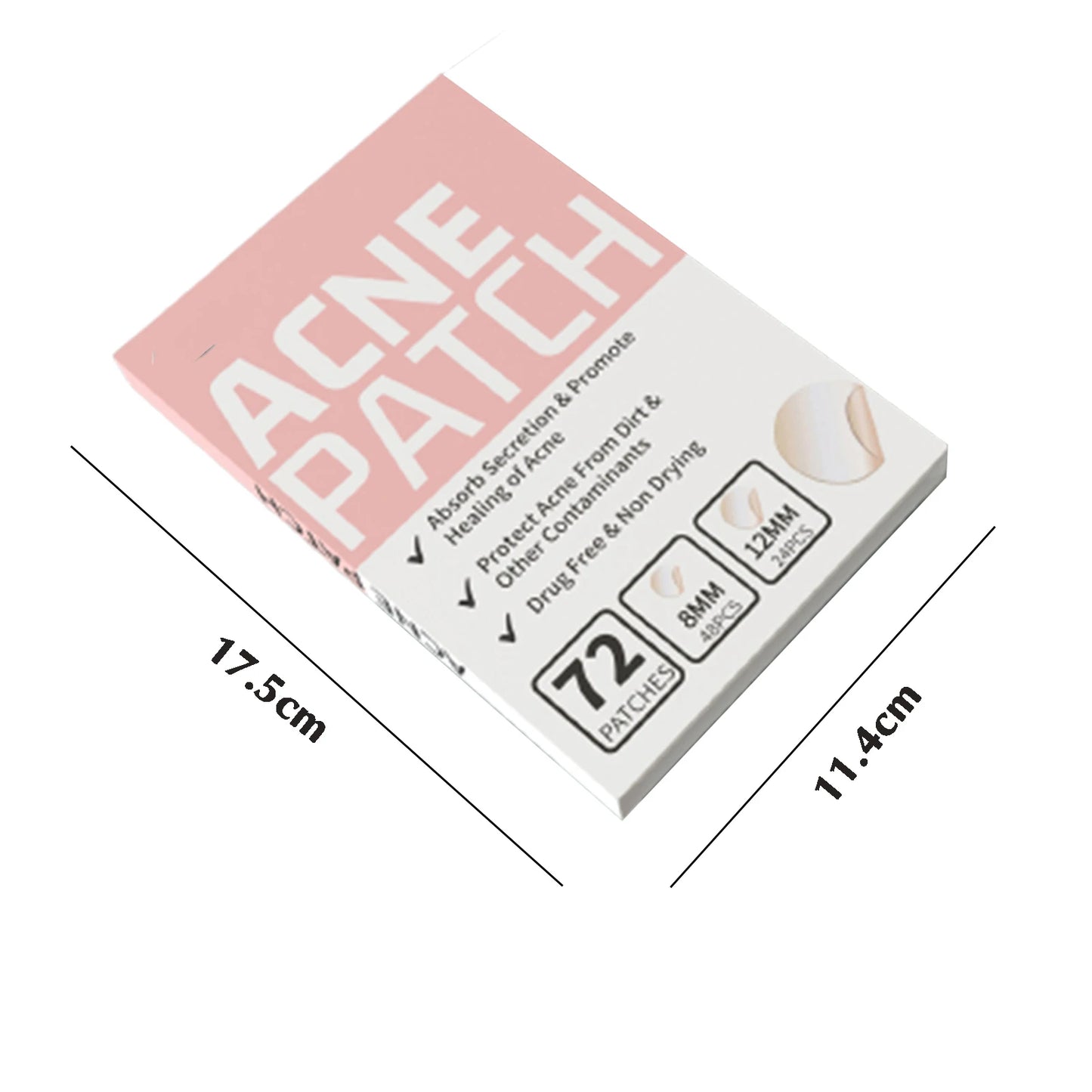  Invisible Removal Pimple Anti-Acne Hydrocolloid Patches Spots Marks Concealer Waterproof Repair Sticker