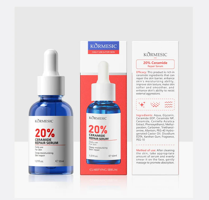 AHA Rejuvenation Niacinamide Brightening Face Serum Hexapeptide Ceramide Panthenol Essence anti Wrinkle Nourishing Skin Care