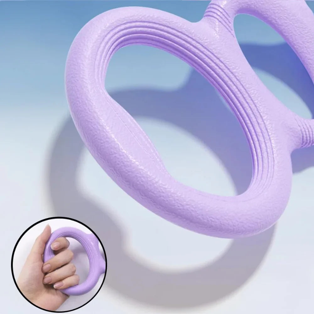 Durable Elastic Resistance Band for Arm Back Shoulder Workout, Yoga Pilates Stretching Gym Fitness Equipment with Non-Slip Grip
