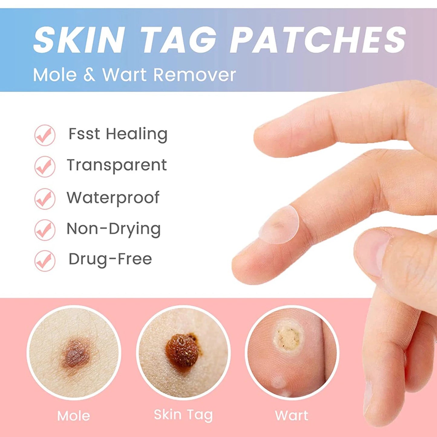  Invisible Removal Pimple Anti-Acne Hydrocolloid Patches Spots Marks Concealer Waterproof Repair Sticker