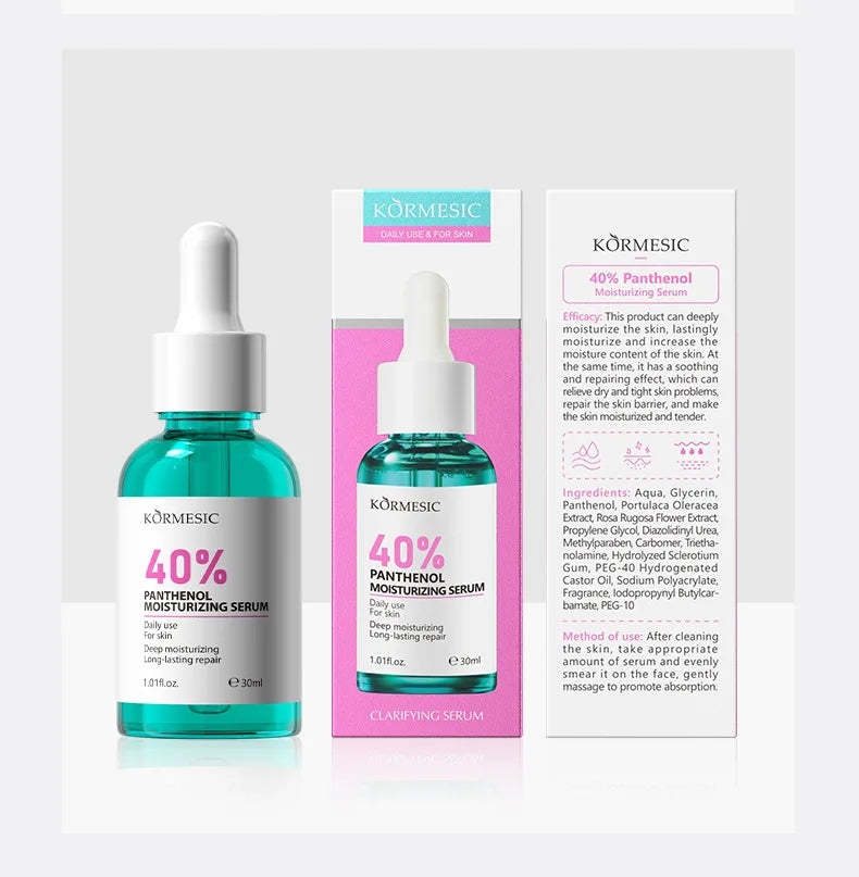 AHA Rejuvenation Niacinamide Brightening Face Serum Hexapeptide Ceramide Panthenol Essence anti Wrinkle Nourishing Skin Care