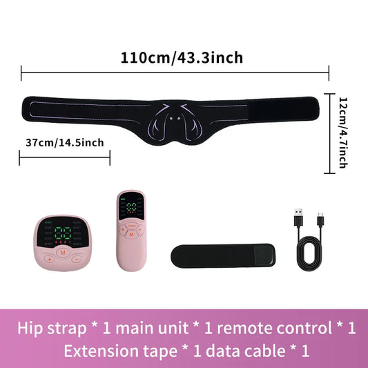 Electric Hips Trainer EMS Butt Muscle Stimulator USB Rechargable Buttocks Lifting Muscle Toner for Fitness Weight Loss Fat Burn