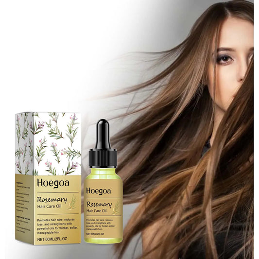 60Ml Rosemary Hair Growth Serum Fast Growing Hair Essential Oil Beauty Hair Care Dense Regrowth anti Baldness Nourish Oil
