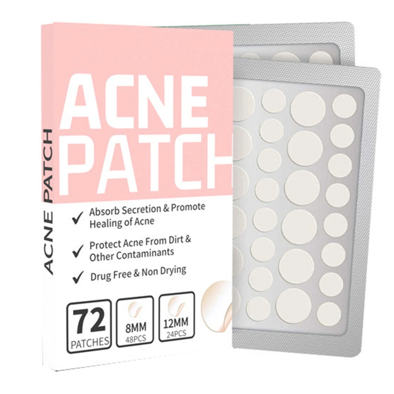  Invisible Removal Pimple Anti-Acne Hydrocolloid Patches Spots Marks Concealer Waterproof Repair Sticker