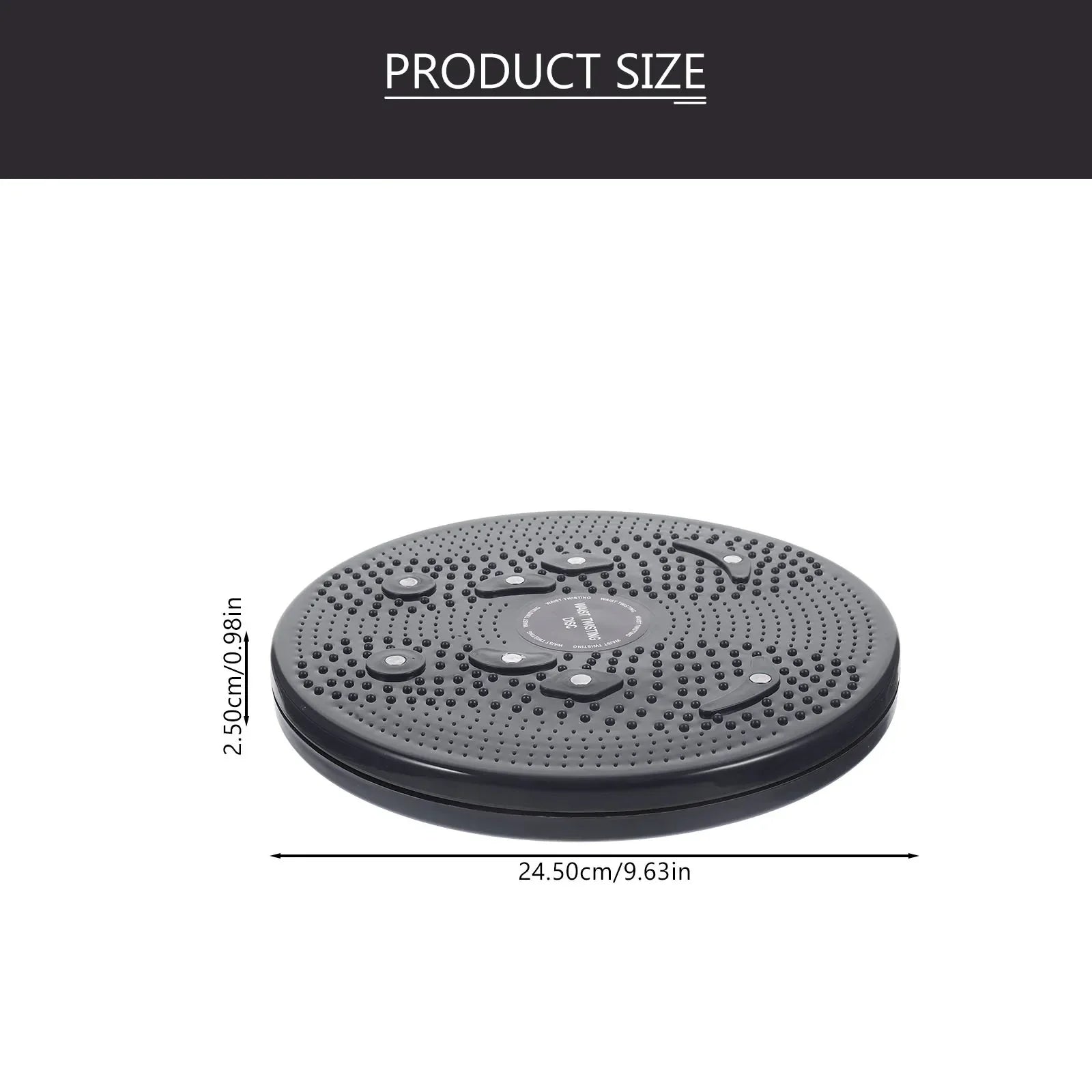 Rotating Waist Twisting Disc Slimming Machine Balance Board Fitness Equipment Aerobic Massage Plate Female Twist Workout Tool