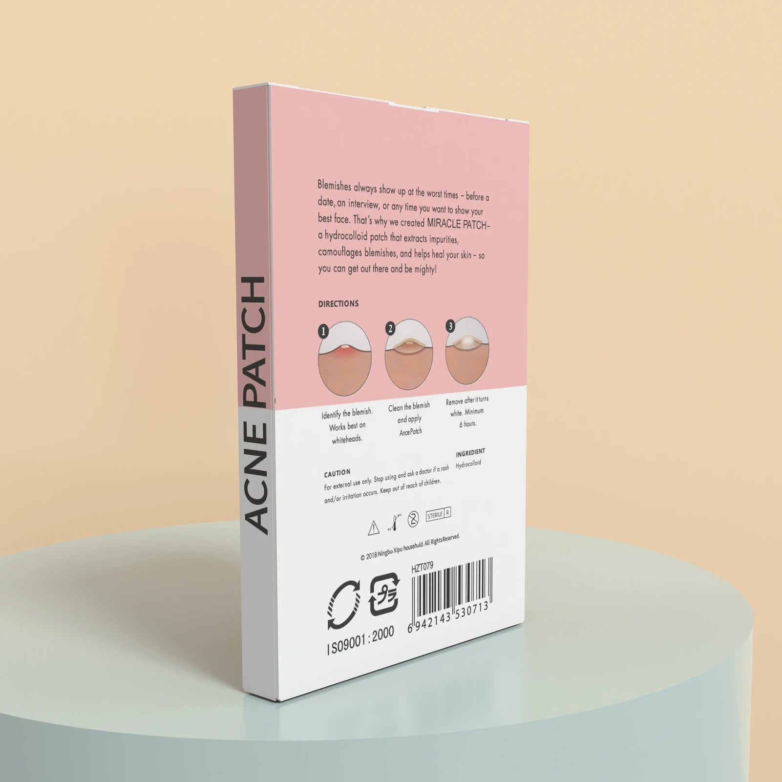  Invisible Removal Pimple Anti-Acne Hydrocolloid Patches Spots Marks Concealer Waterproof Repair Sticker