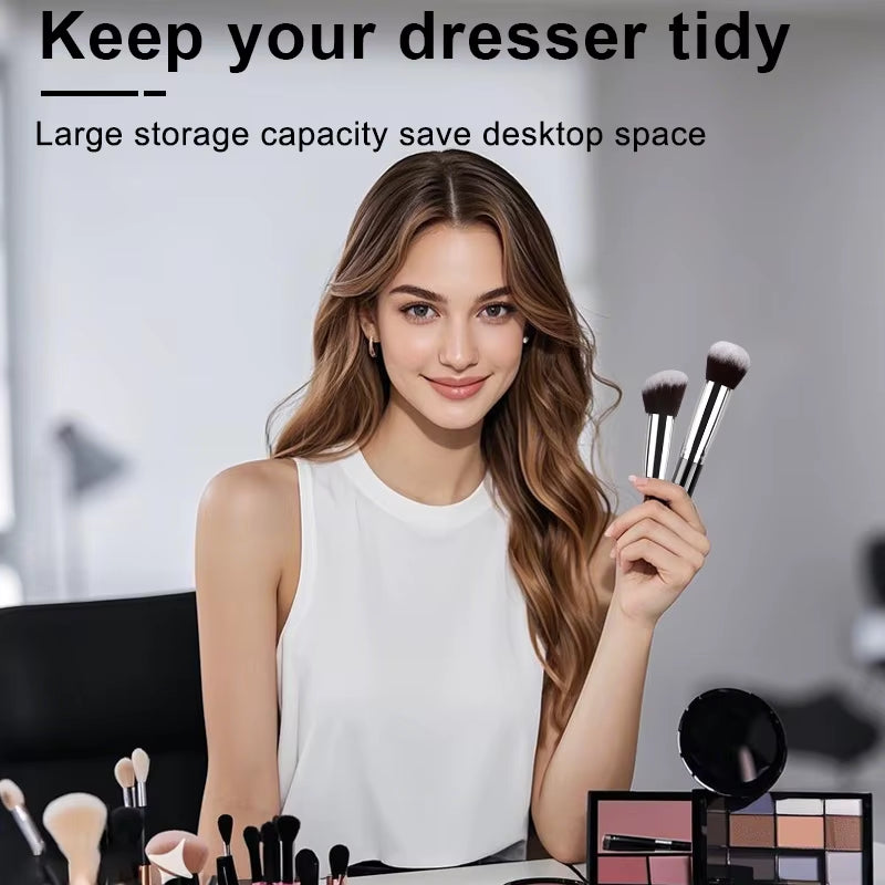 Professional 14PCS Makeup Brushes Set Soft Fluffy Foundation Eyeshadow Concealers Blending Blush Brush Kabuki Women Beauty Tools